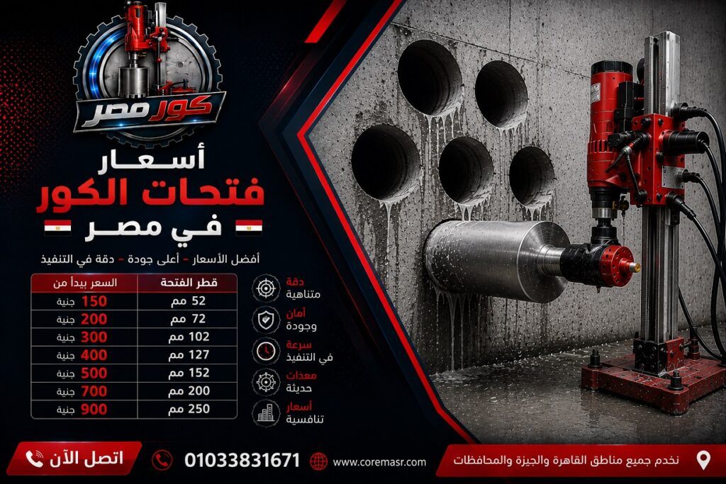 أسعار فتحات الكور في مصر